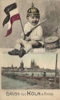Köln am Rhein, German military propaganda