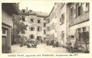 Karlsruhe, Institut Fecht, Kriegstrasse
