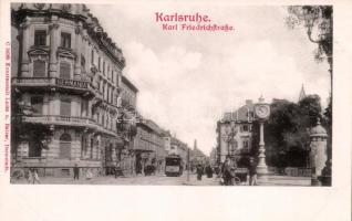 Karlsruhe, Karl Friedrichstrasse, Hotel Germania