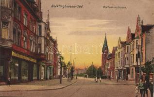 Recklinghausen, Bochumerstrasse / street, shops