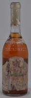cca 1990 Tokaji szamorodni száraz fehér bor, 500 ml. Bontatlan palack sérült címkével / Vintage white wine
