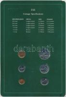 Fidzsi-szigetek 1982-1987. 1c - 50c 6klf db, forgalmi szett felbélyegzett kartonlapon T:1-2
Fiji 198...