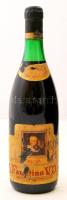 cca 1990 Faustino VII. Spanyol vörösbor. 0,75 l bontatlan palack. / Vintage Spanish red wine