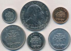 Jamaica 1969. 1c-1$ 6xklf, forgalmi szett tokban T:2
Jamaica 1969. 1 Cent - 1 Dollar 6xdiff, coin se...