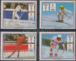 1989 Téli Olimpia, Lillehammer 1994 sor, a záróérték kisívben Mi 4323-4327
