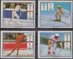 Téli Olimpia, Lillehammer 1994 sor, a záróérték kisívben, Winter Olympics, Lillehammer 1994 set closing value in minisheet