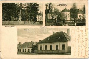 Mihályi, Fiáth-kastély, Dőry-kastély, plébánia; Szilágyi Arthur műterméből (EK)