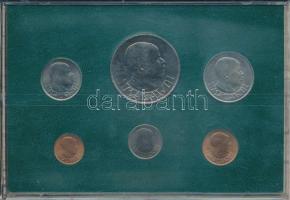 Malawi 1971. 1t-1K 6xklf, forgalmi szett tokban T:1
Malawi 1971. 1 Tambala - 1 Kwacha 6xdiff, coin s...