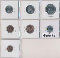 Dél-Afrika 1970. 1/2c-50c 7xkl db T:1 South Africa 1970. 1/2 Cent - 50 Cents 7xdiff pcs C:UNC