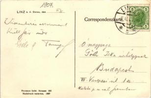 Linz an der Donau, Ansicht von neuen Dom