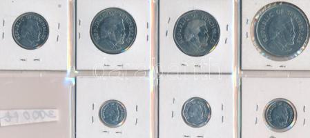 Seychelle-szigetek 1976. 1c-10R 7xklf T:1-,2 Seychelles 1976. 1 Cent - 10 Rupees 7xdiff C:AU,XF