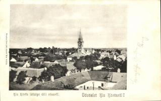 Kiskőrös, Látkép délről; kiadja Zostyák János