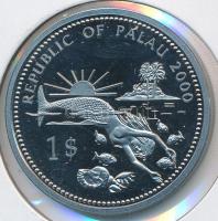 Palau 2000. 1$ Cu-Ni "Tengeri élet védelme" multicolor T:PP
Palau 2000. 1 Dollar Cu-Ni &qu...