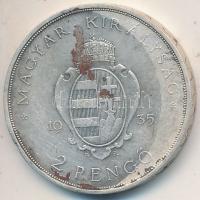 1935. 2P Ag "Pázmány" T:2- szennyeződés
Adamo P7.1