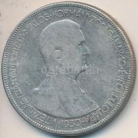 1930. 5P Ag "Horthy jobbra" T:3 Adamo P8