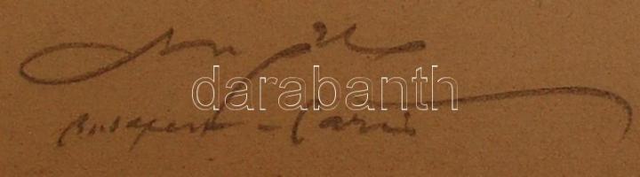 cca 1930 Angelo (1894-1974): Ovális női portré, aláírt, matricával jelzett vintage fotó, kartonra ra...