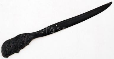 Egyedi készítésű régi fém tapper és levélbontó + itatóspapír