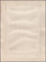 cca 1933 Sárkány Jenő (Sopron): Séta napernyővel, aláírt vintage fotóművészeti alkotás kartonra raga...