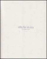 cca 1930 Szöllősy Kálmán (1887-1976) téli tájképe, pecséttel jelzett fotóművészeti alkotás, 17x14 cm