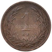 1906KB 1f Br Körmöcbánya (1,65g) T:2- Hungary 1906. 1 Fillér Br Kremnitz (1,65g) C:VF Adamo K1