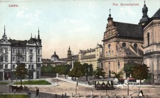 Lviv, Lwów, Lemberg; Plac Bernardynski / square