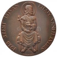 Madarassy Walter (1909-1994) 1938. "III. Országos Magyar Bélyegkiállítás / Szent István király ...