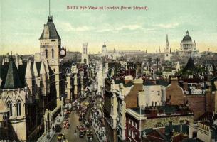 London - 3 old postcards