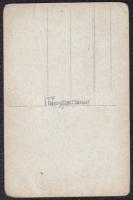 cca 1950 Tiszavölgyi József: Telefonközpontban, fotólap, 12,5x8 cm