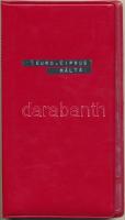 3db kisalakú éremtartó album klf méretű érmék tárolására használt állapotban