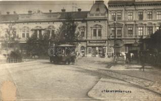 Szeged, Véber Mátyás üzlete, omnibusz, Dékány M. Tibor photo (EB)