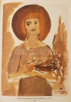 Borsos Miklós rajzai. Budapest, 1985, Szépirodalmi Könyvkiadó. Vászonkötésben, kissé szakadt papír v...