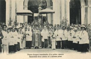 Sacerdotal silver jubilee of a siamese priest