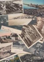 75 db RÉGI jugoszláv városképes lap / 75 old Yugoslavian town-view postcards