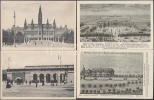 67 db RÉGI használatlan ausztriai városképes lap / 67 old unused Austrian town-view postcards