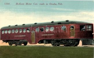 McKeen Motor Car, made in Omaha, Union Pacific, Motor Car 7