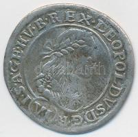 1670KB 6kr Ag "I. Lipót" (2,89g) T:2-,3
Unger II.:1072