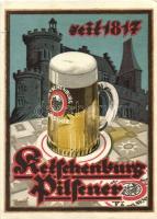 8 db főleg RÉGI motívumlap; sör / 8 mostly old motive cards; beer