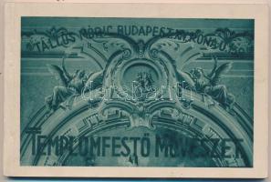 Tallós Móric templomfestő művészete / Hungarian church fresco painter - postcard booklet with 9 cards