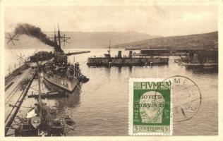 Fiume, port, Cortellazzo ship (EK)