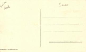 Chailly-sur-Clarens, restaurant, Group of French prisoners of war in (EK)