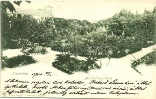 Lokrum, Lacroma; Maximilian Park