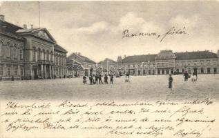 Pancsova, Fő tér / main square (EK)