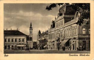 Baja, Városháza, Eötvös utca, Gáll L. üzlete (EK)