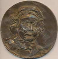 DN "Rembrandt" egyoldalas Br plakett (83mm) T:2