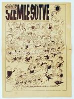 1963 Szemle-sütve, a Rádió és TV Szemle c. újság 1963. évi szilveszteri melléklete, benne számos karikatúrával, érdekes-humoros írásokkal, finoman erotikus-humoros képekkel