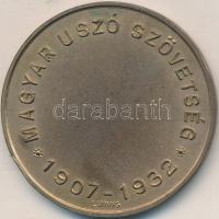 Göröntsér Greff Lajos (1888-1976) 1932. "Magyar Úszó Szövetség" aranyozott Br emlékérem &q...