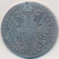 Ausztria 1824A Tallér Ag "I. Ferenc" (27,62g) T:3 javított lyuk Austria 1824A Thaler Ag "Franz I" (27,62g) C:F fixed hole