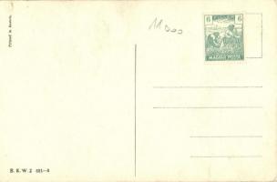 Lady and dog, Wiener art postcard B.K.W.I. 621-3. s: Mela Koehler