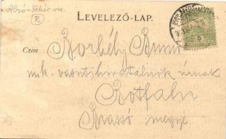 Gyulafehérvár, Hunyadi tér, Weiss Bernát Fonciére biztosító ügynöksége; Weiss B. kiadása / square, i...