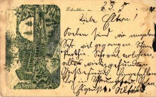 1888 (!) Pravcická brána, Prebischtor; (fl)